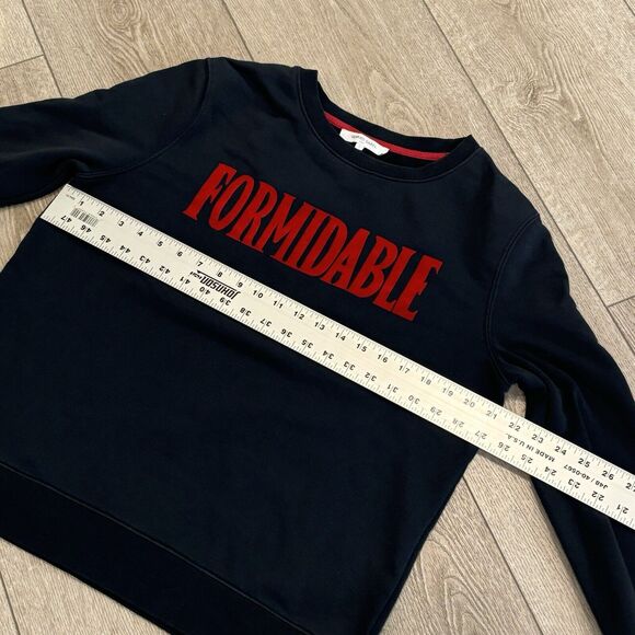 Gerard Darel Womens Formidable Blue Crew Neck Long Sleeve Sweater Top Size 2 - Picture 7 of 9